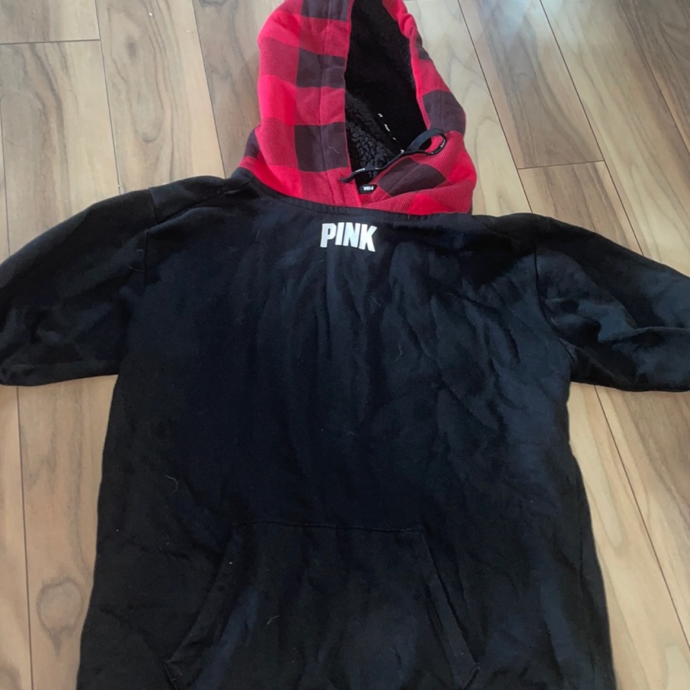 Pink hoodie